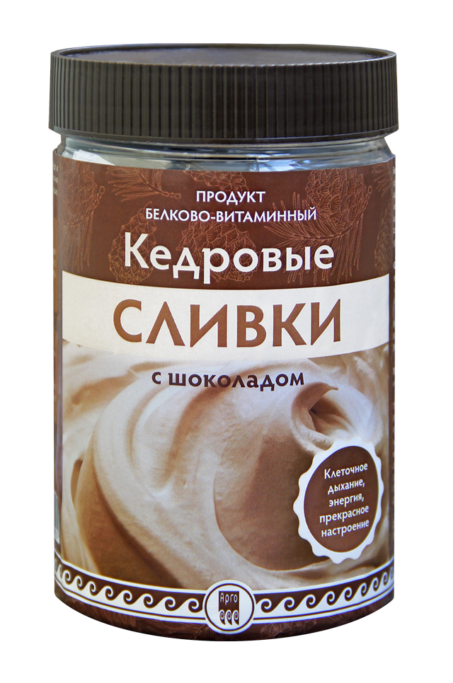 Кедровые сливки с шоколадом